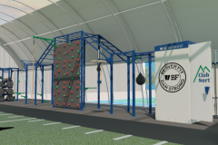 Club Northwest Outdoor Fitness Space