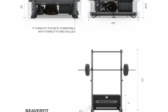 Gym Box - Single Rack - Storage