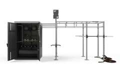 Shred Shed with 10' Modular Rig